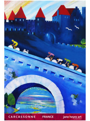 Jane Heyes Art Peintre Carcassonne Artist A4 TOUR final red border copy