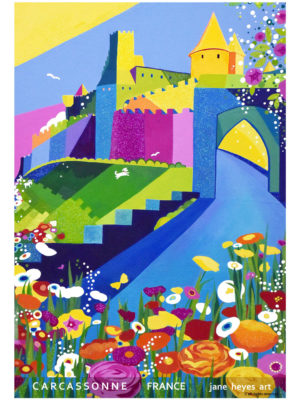 Jane Heyes Art Peintre Carcassonne Artist Spring A4 Type final copy