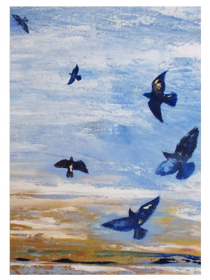 Liberty Birds Print 50x70 Print Jane Heyes Art